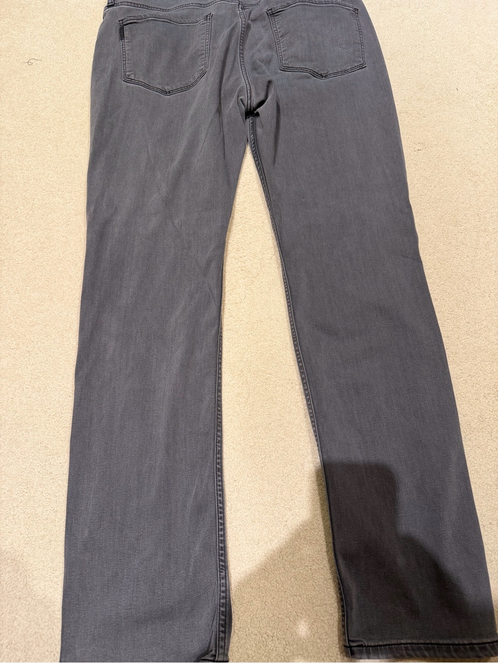 PAIGE Men's Bootcut Jeans in Charcoal Gray